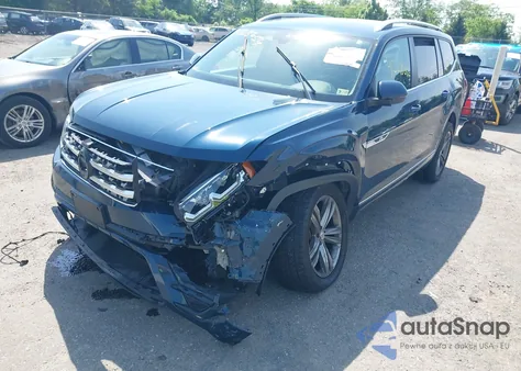 2019 Volkswagen Atlas 3.6L V6 Sel R-Line from USA, damaged, VIN 1V2RR2CAXKC600831